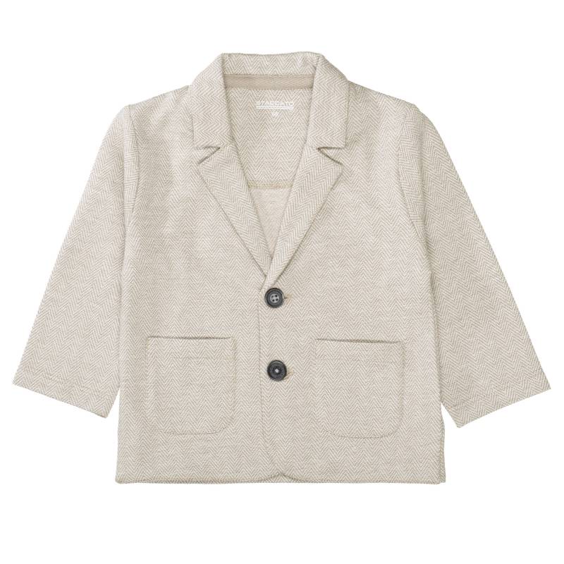 STACCATO - Kn.-Sakko taupe struc. - Gr. - 86 von STACCATO