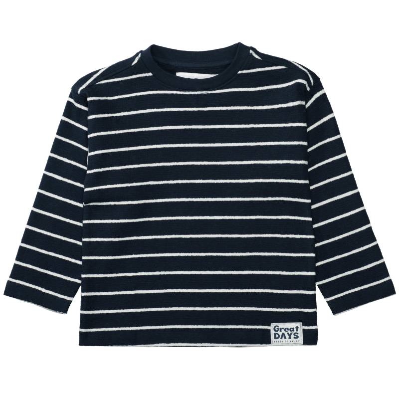 STACCATO - Kn.-Shirt, Streifen midnight wave str von STACCATO