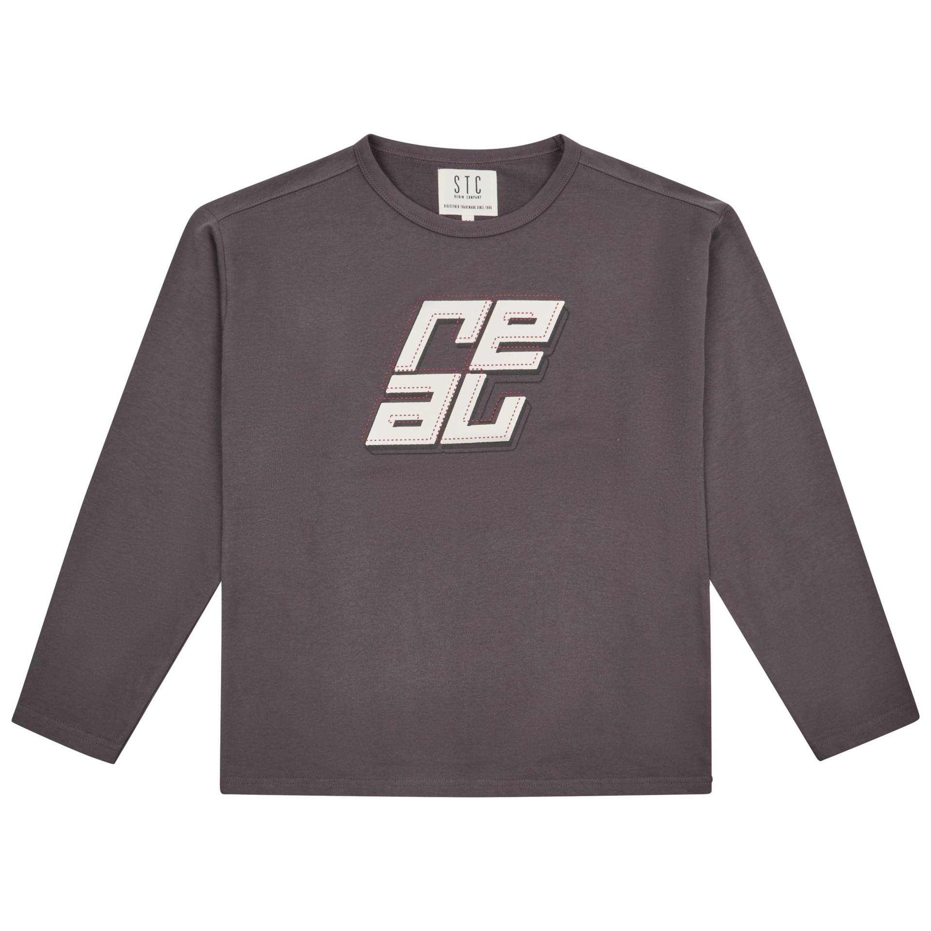 STACCATO - Kn.-Shirt, oversized dark anthra - Gr. - 140 von STACCATO