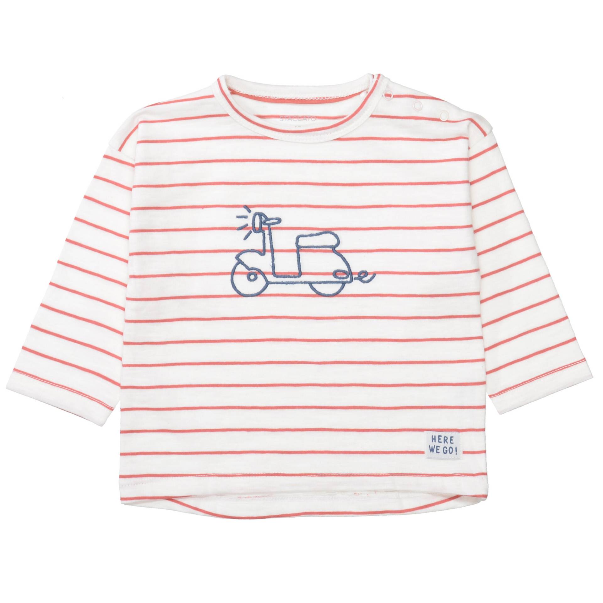 STACCATO - Kn.-Shirt,oversized broken fire str. - Gr. - 80 von STACCATO