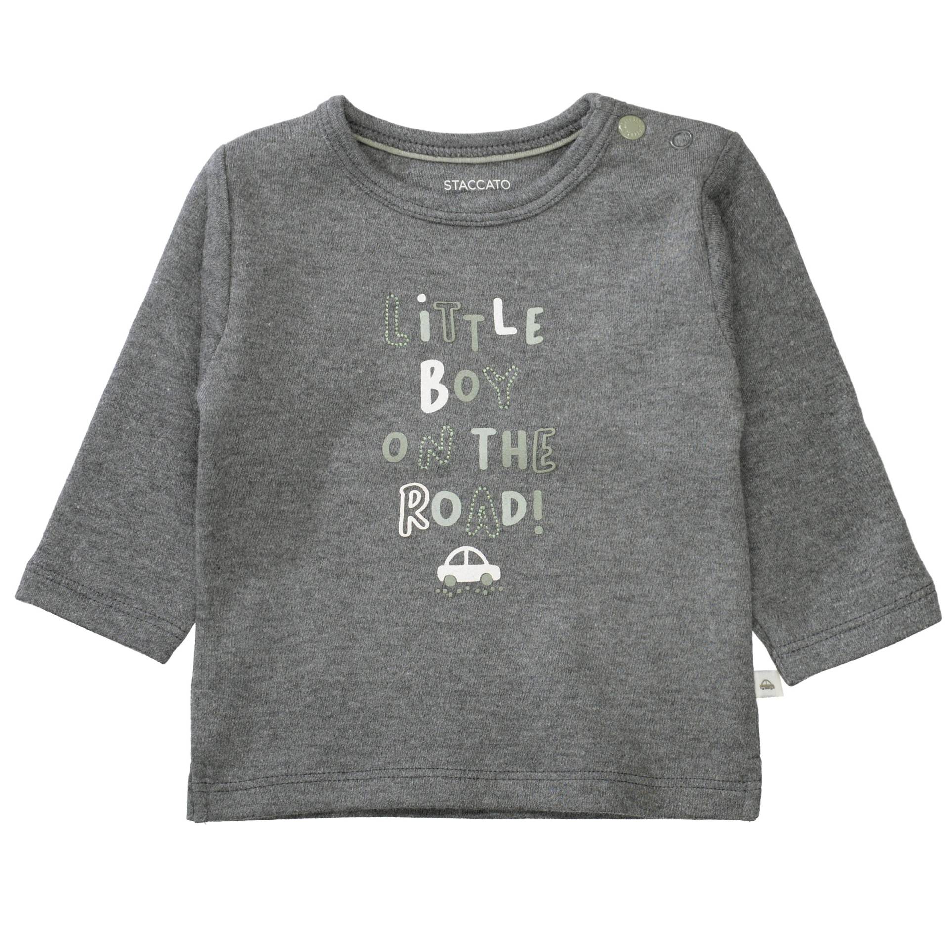 STACCATO - Kn.-Shirt dark grey mel. - Gr. - 56 von STACCATO