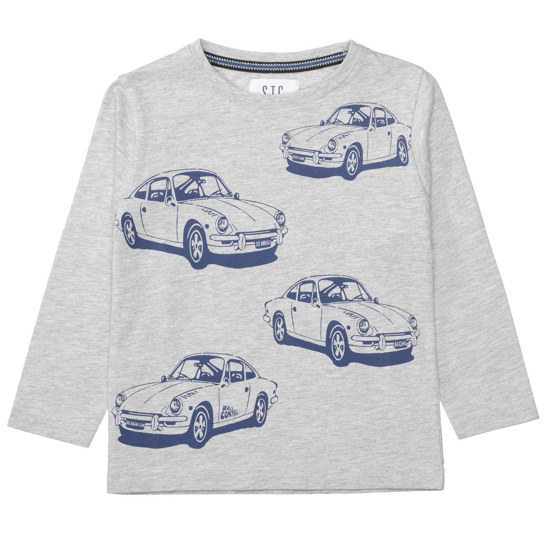 STACCATO - Kn.-Shirt grey mel von STACCATO