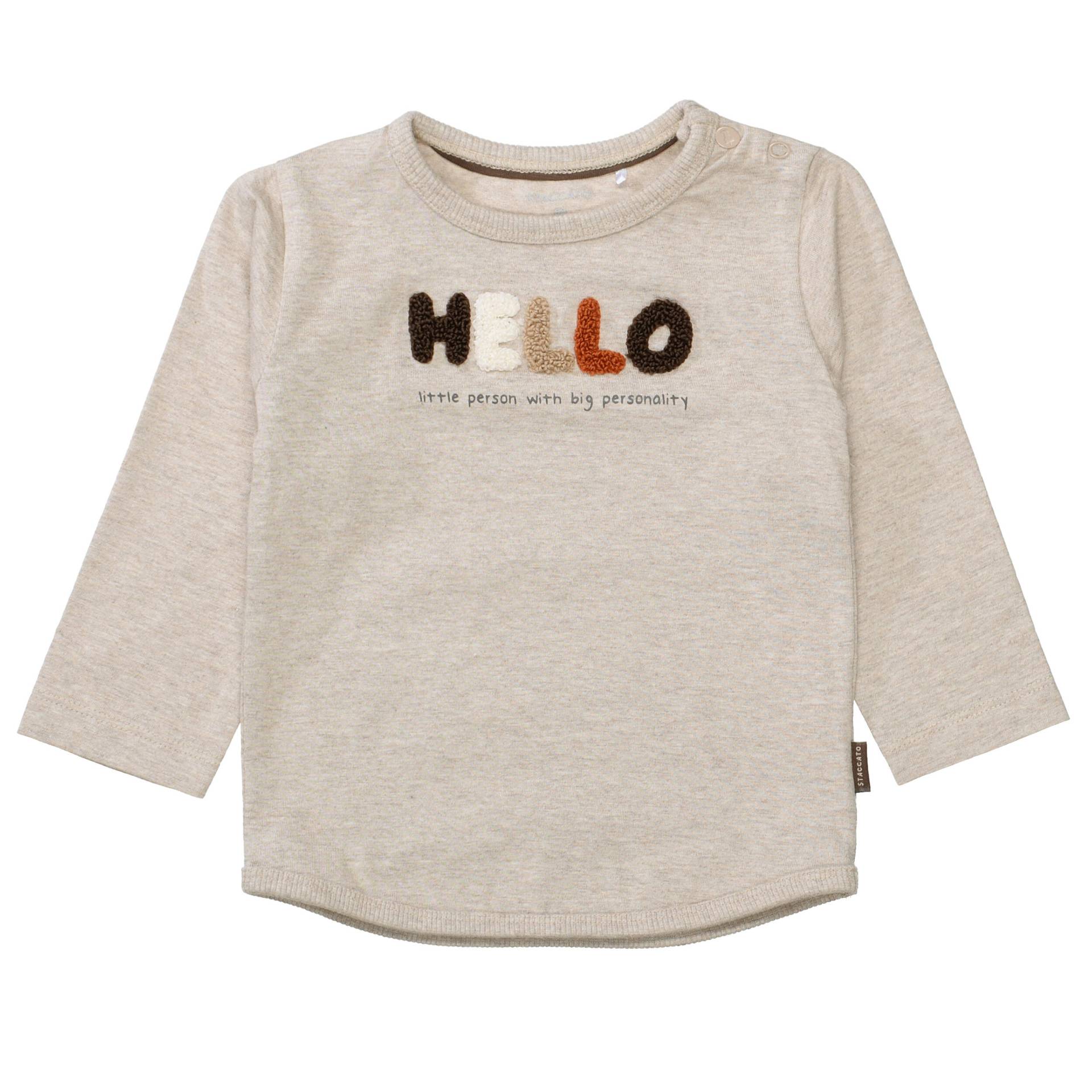 STACCATO - Kn.-Shirt hazel mel. - Gr. - 68 von STACCATO