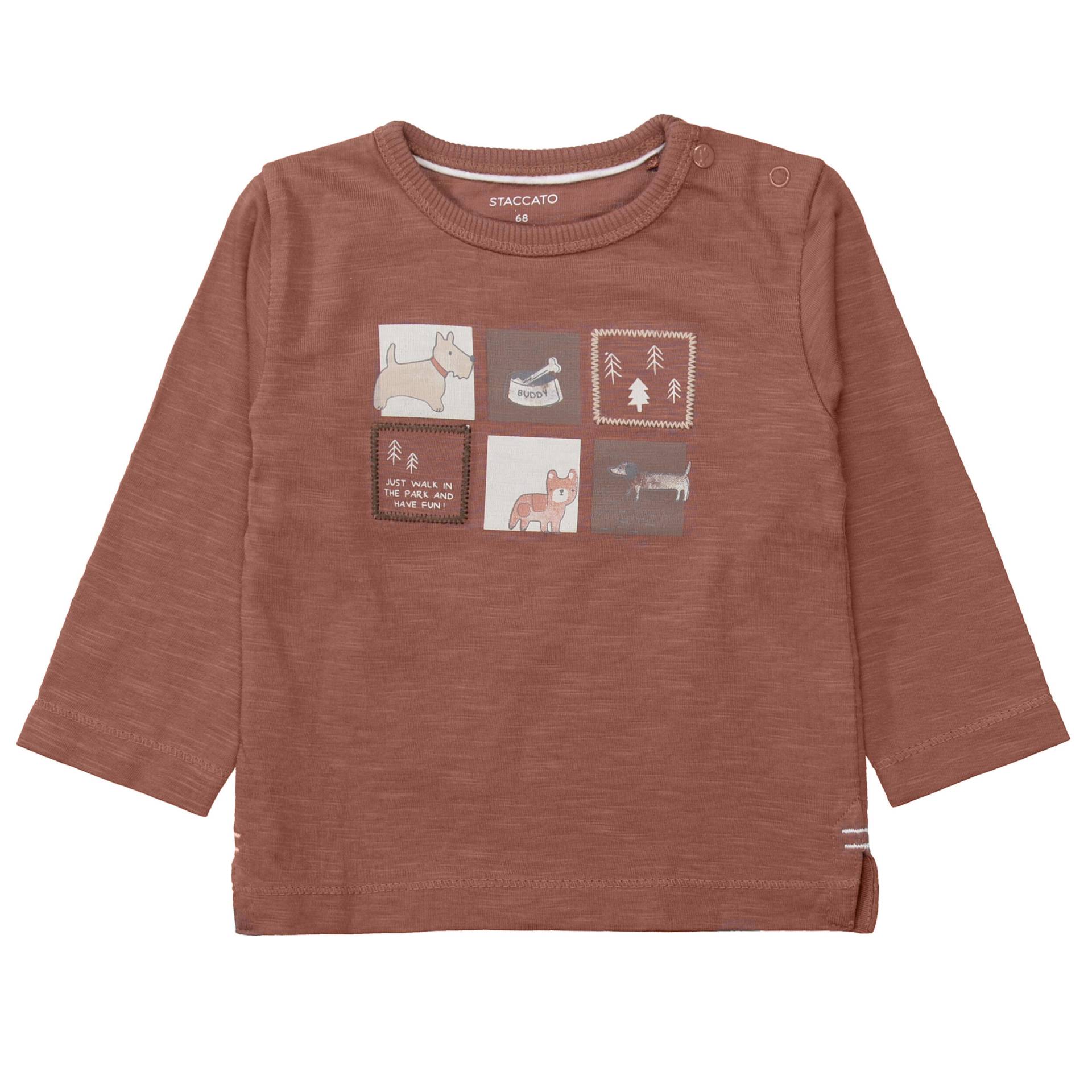 STACCATO - Kn.-Shirt rust - Gr. - 74 von STACCATO