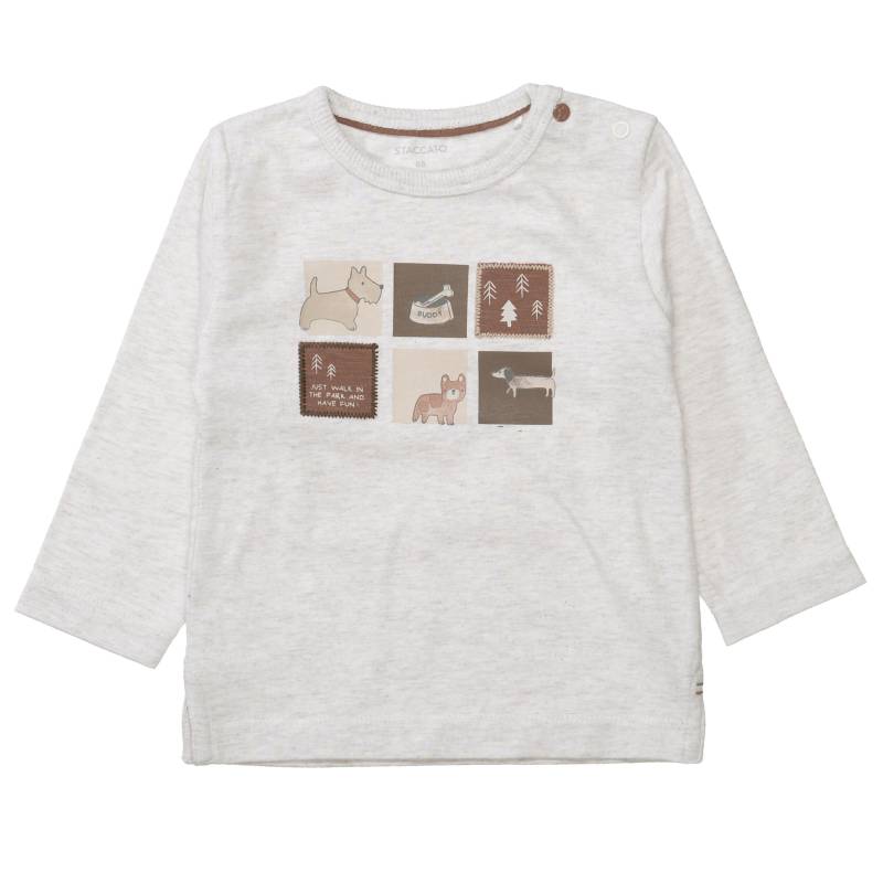 STACCATO - Kn.-Shirt soft beige mel. - Gr. - 74 von STACCATO