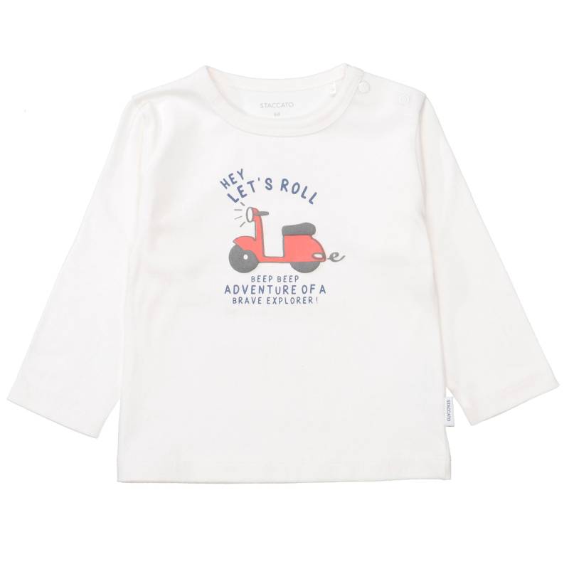 STACCATO - Kn.-Shirt white nature - Gr. - 68 von STACCATO