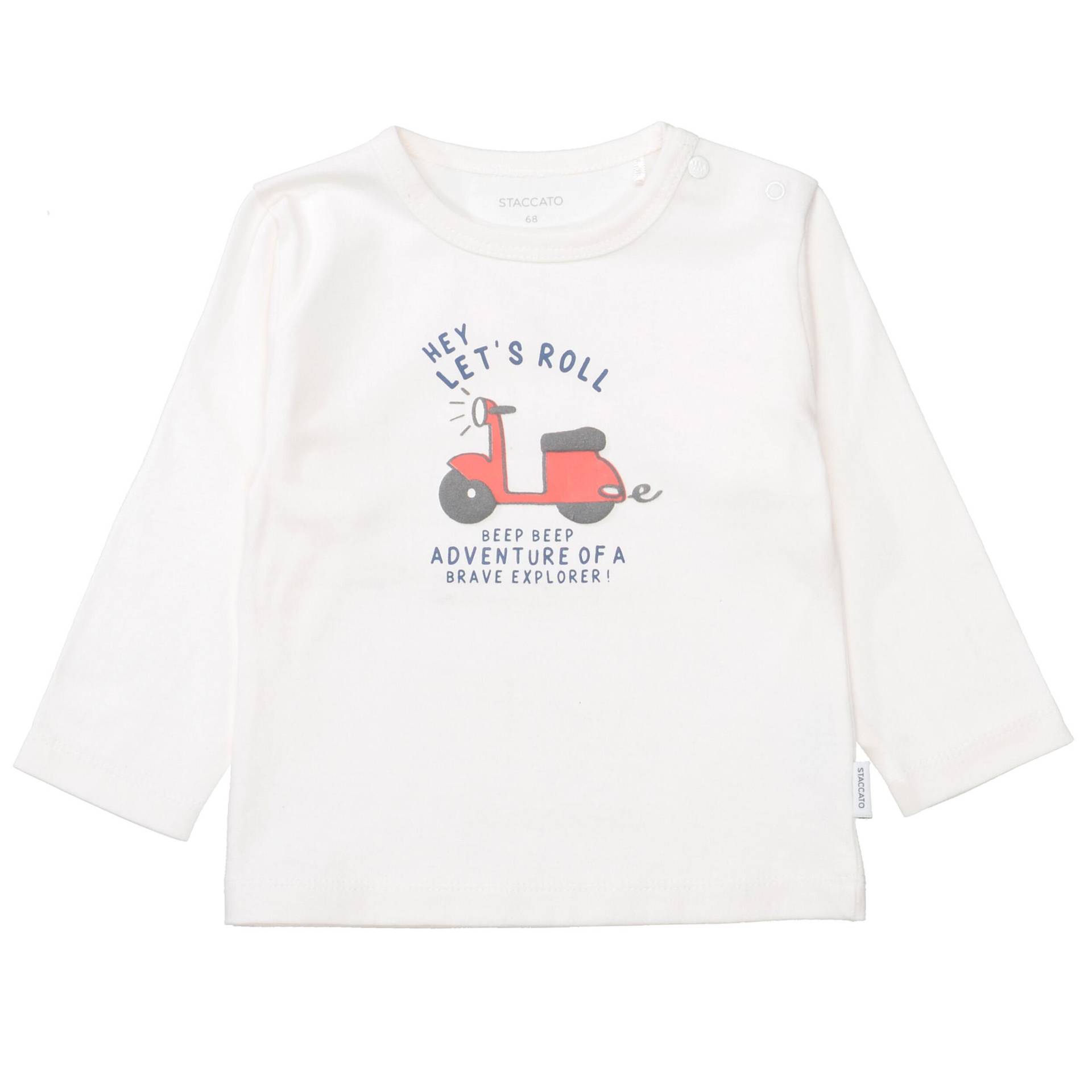 STACCATO - Kn.-Shirt white nature - Gr. - 86 von STACCATO