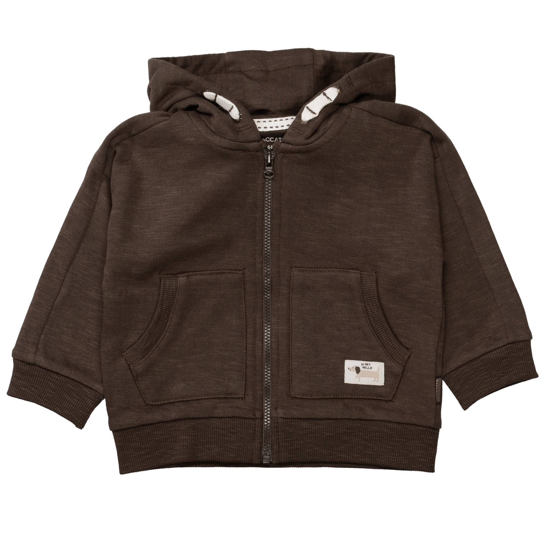 STACCATO - Kn.-Sweatjacke chestnut - Gr. - 74 von STACCATO
