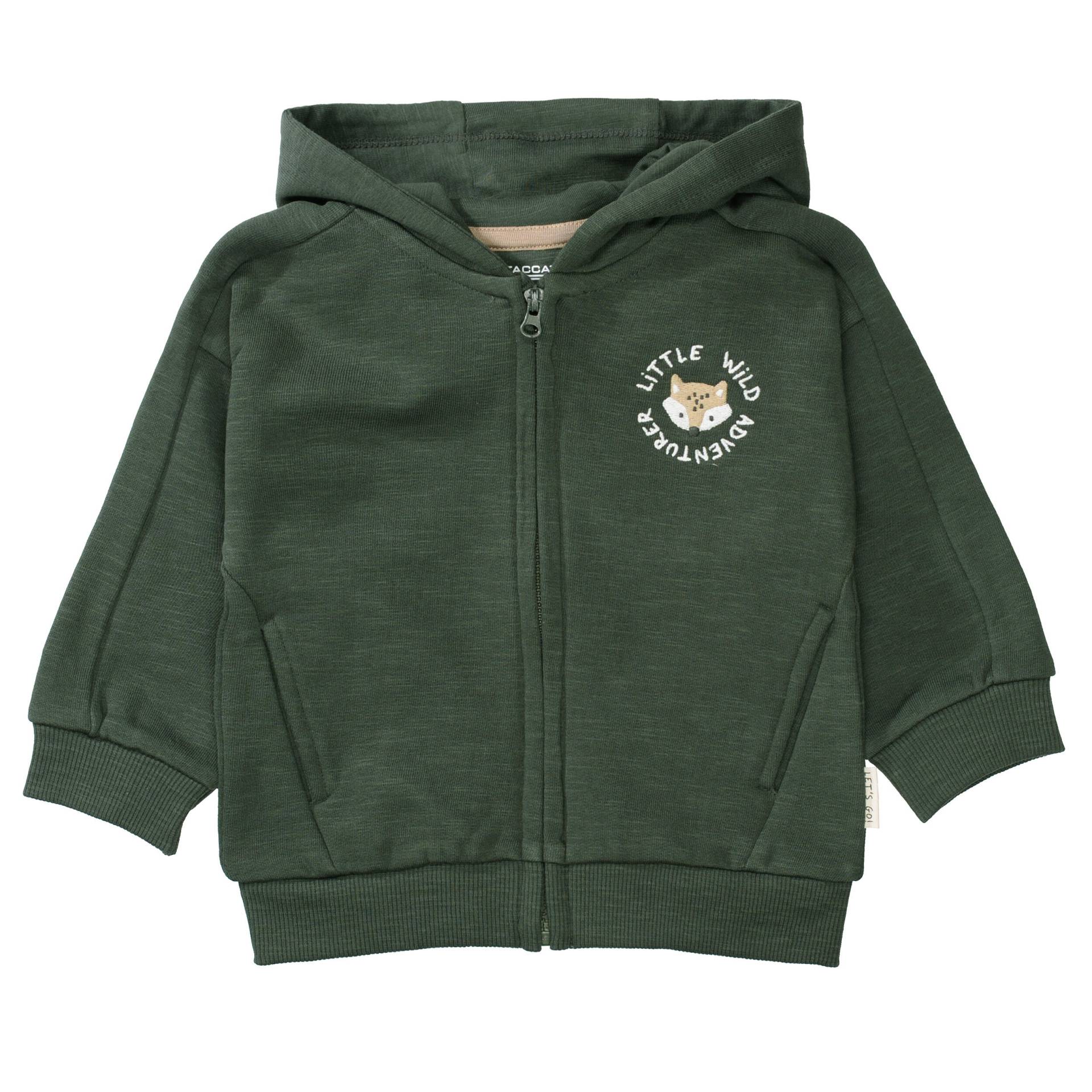STACCATO - Kn.-Sweatjacke deep forest - Gr. - 68 von STACCATO