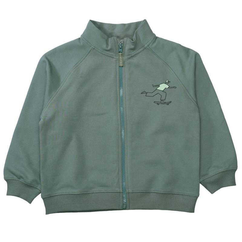 STACCATO - Kn.-Sweatjacke deep green von STACCATO