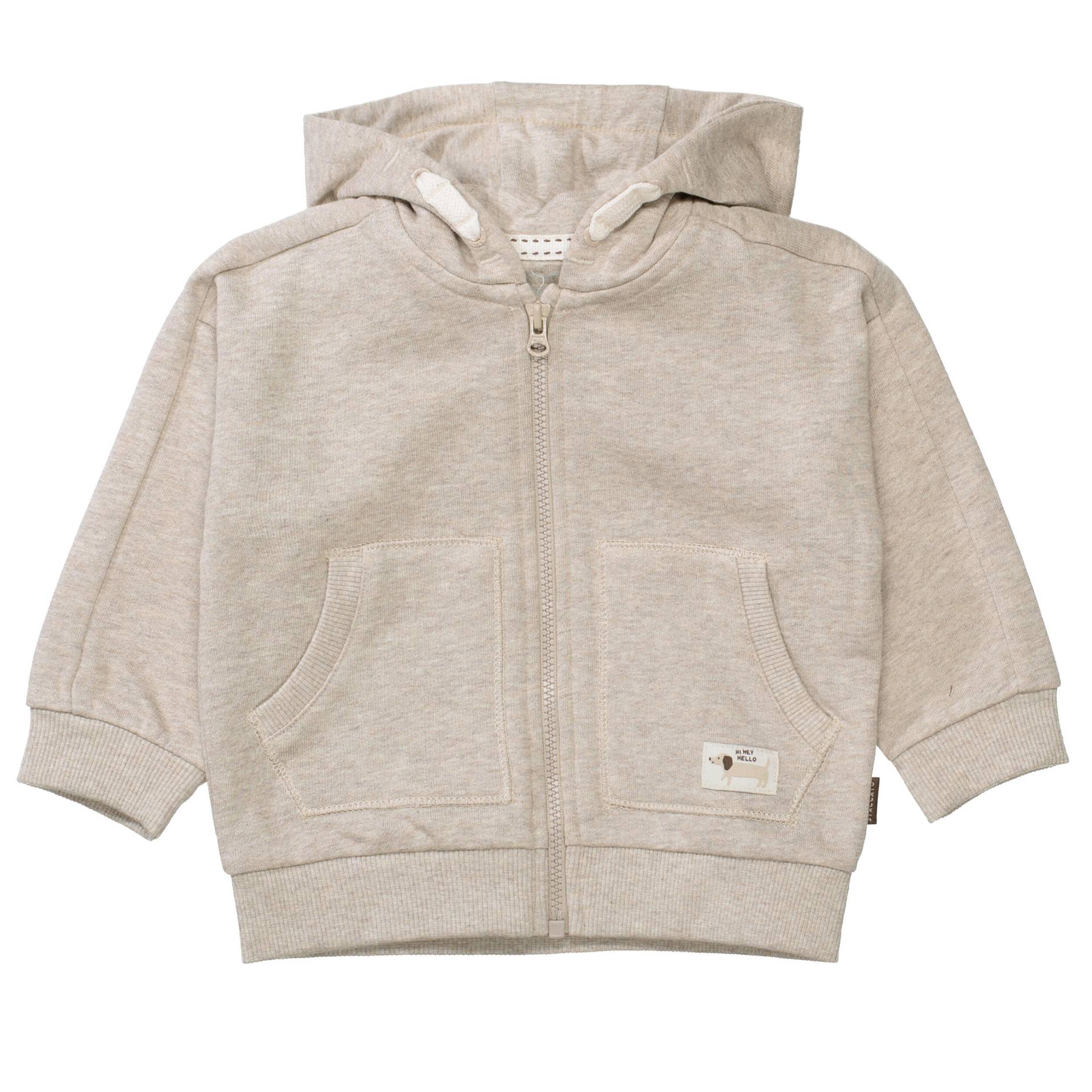 STACCATO - Kn.-Sweatjacke hazel mel. - Gr. - 74 von STACCATO