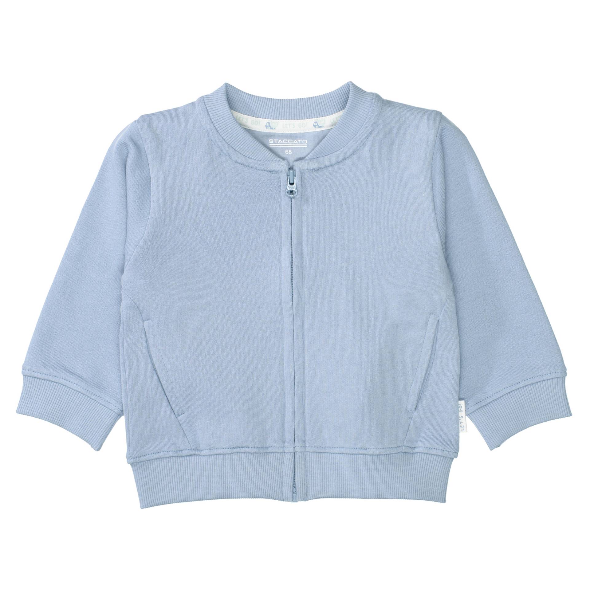 STACCATO - Kn.-Sweatjacke ocean blue - Gr. - 74 von STACCATO