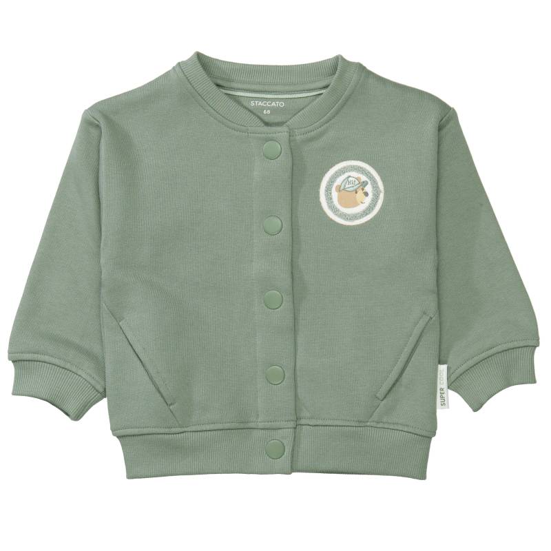 STACCATO - Kn.-Sweatjacke soft olive - Gr. - 86 von STACCATO