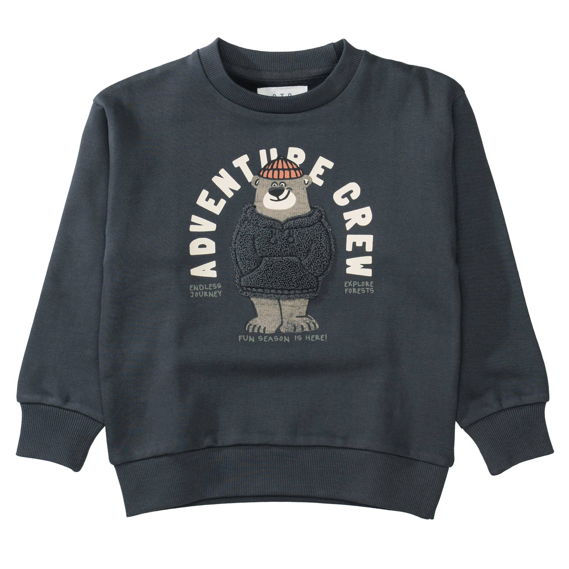 STACCATO - Kn.-Sweatshirt, oversized dark graphite von STACCATO