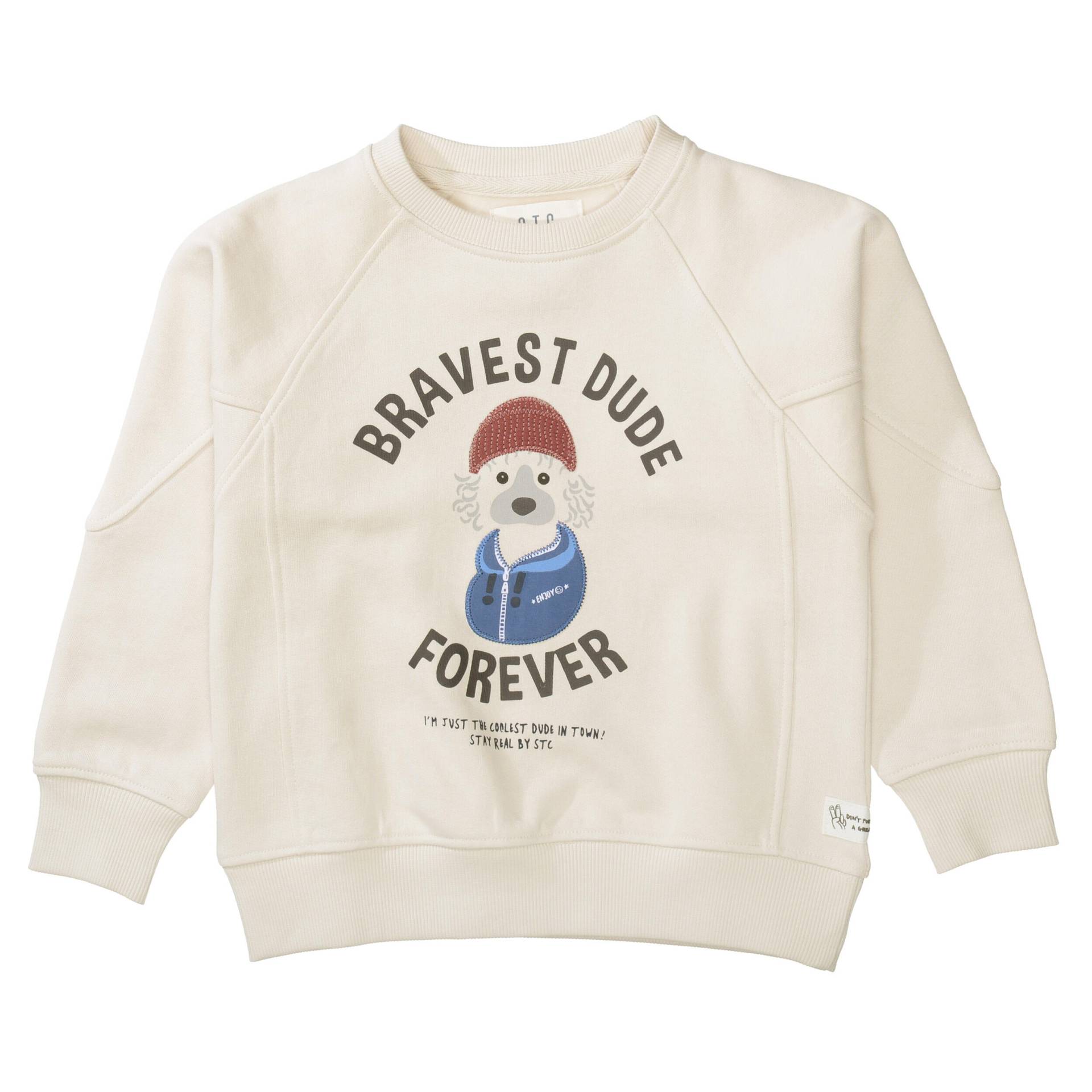 STACCATO - Kn.-Sweatshirt, oversized light sand von STACCATO