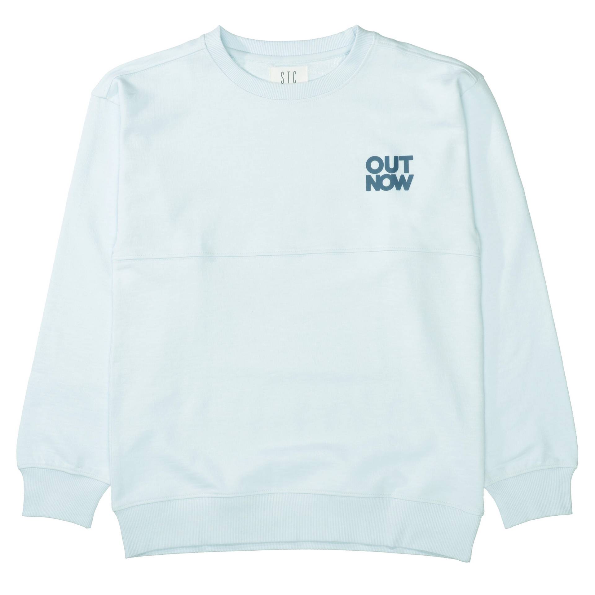 STACCATO - Kn.-Sweatshirt, oversized light sky - Gr. - 164 von STACCATO