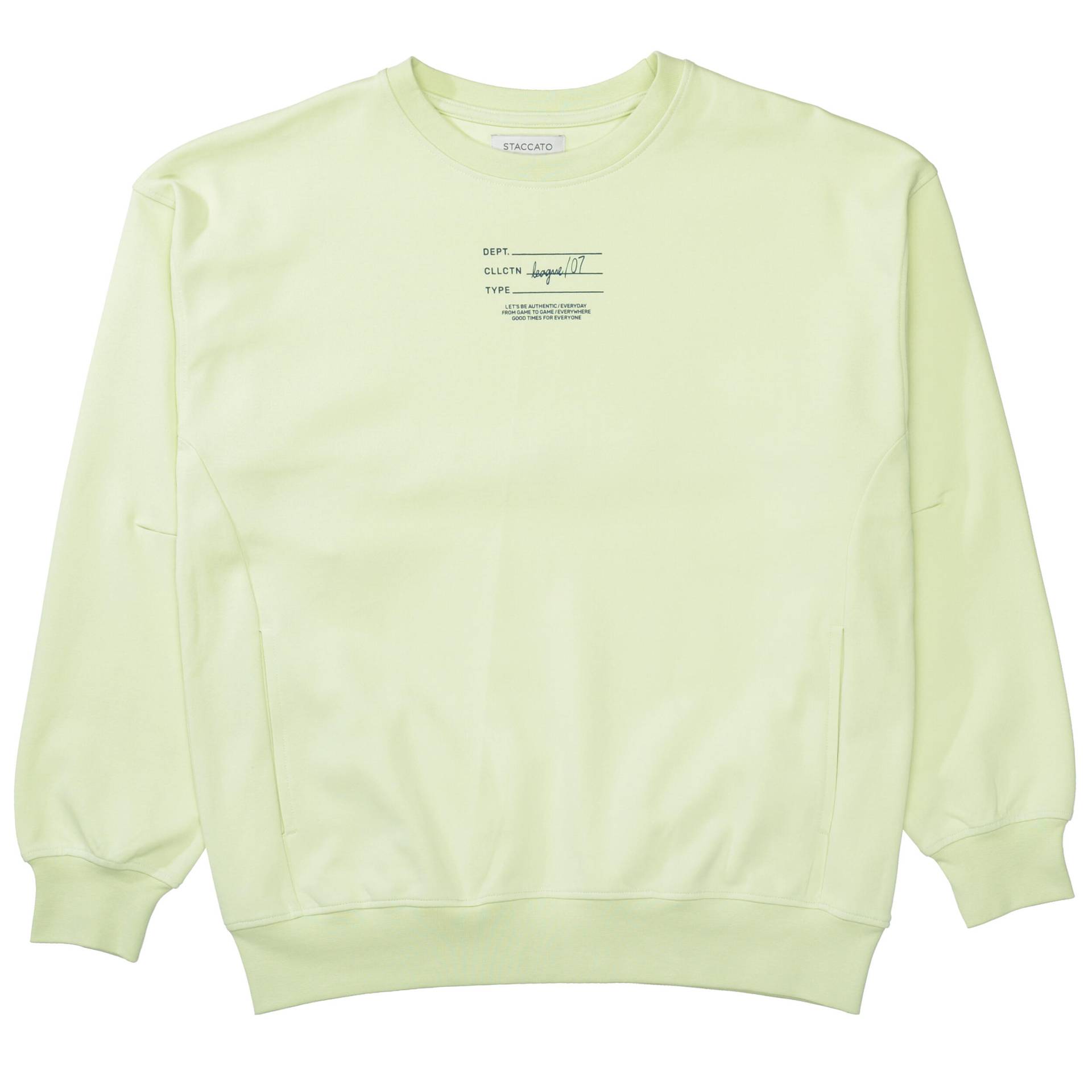 STACCATO - Kn.-Sweatshirt, oversized lime - Gr. - 140 von STACCATO