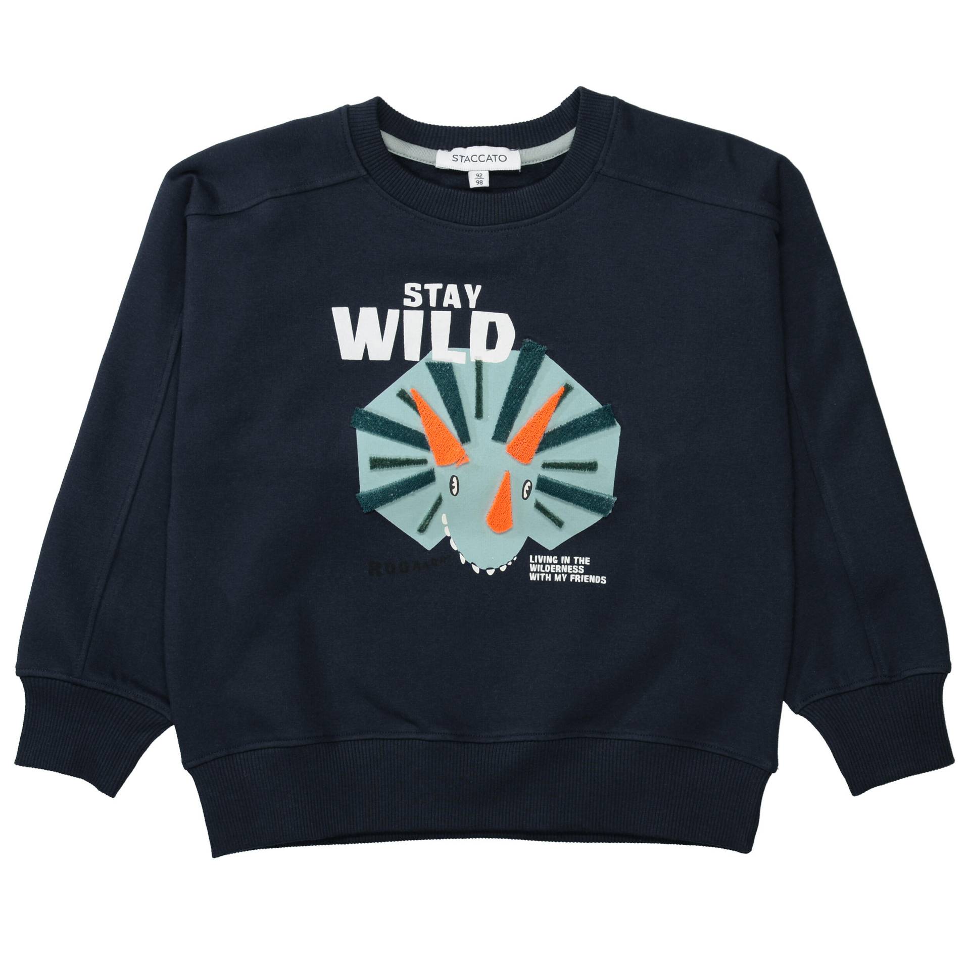 STACCATO - Kn.-Sweatshirt, oversized midnight wave von STACCATO