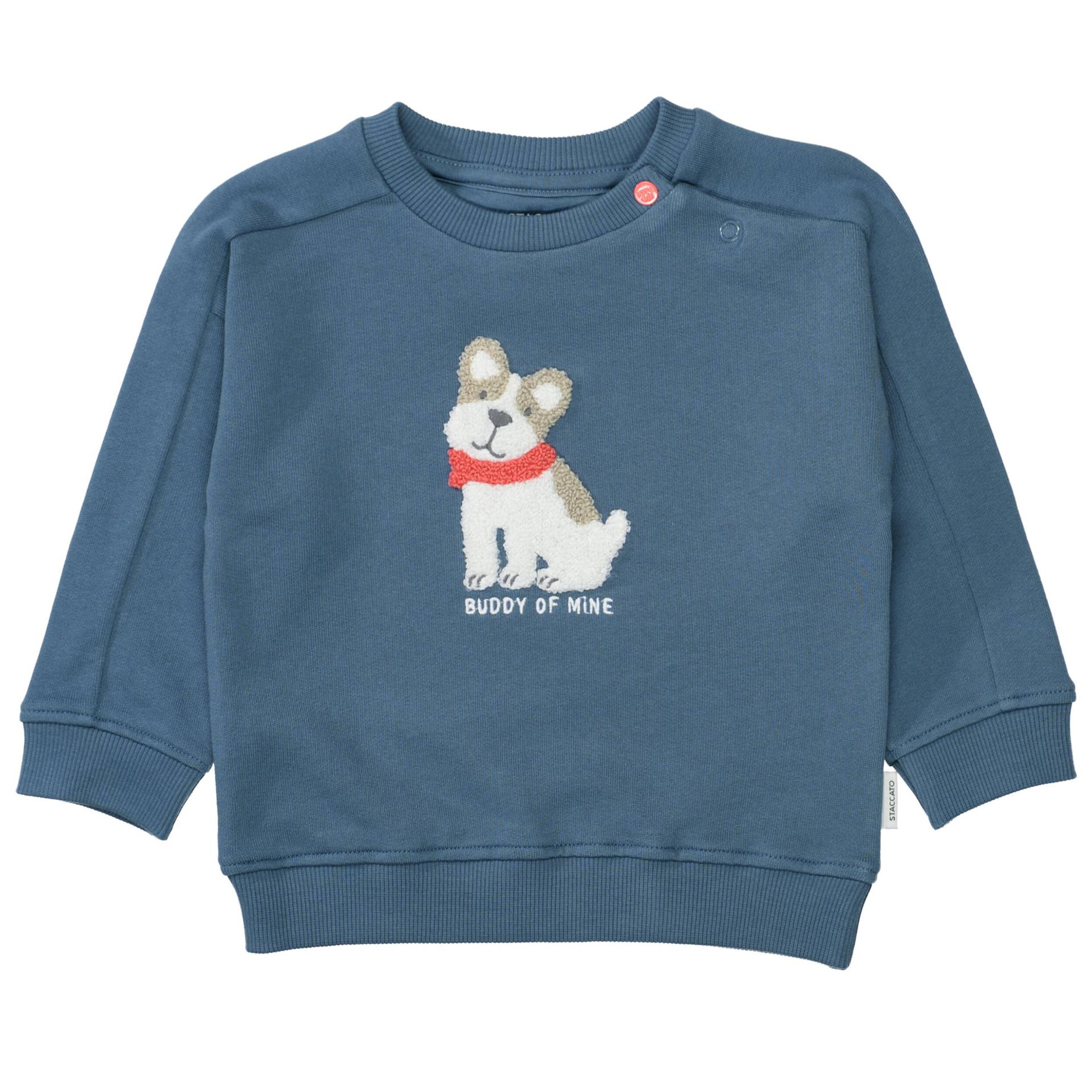 STACCATO - Kn.-Sweatshirt,oversized jeans blue - Gr. - 74 von STACCATO