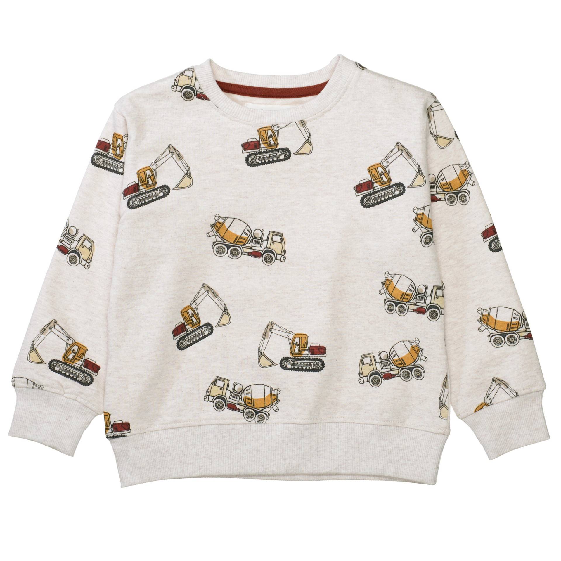 STACCATO - Kn.-Sweatshirt beige mel aop von STACCATO