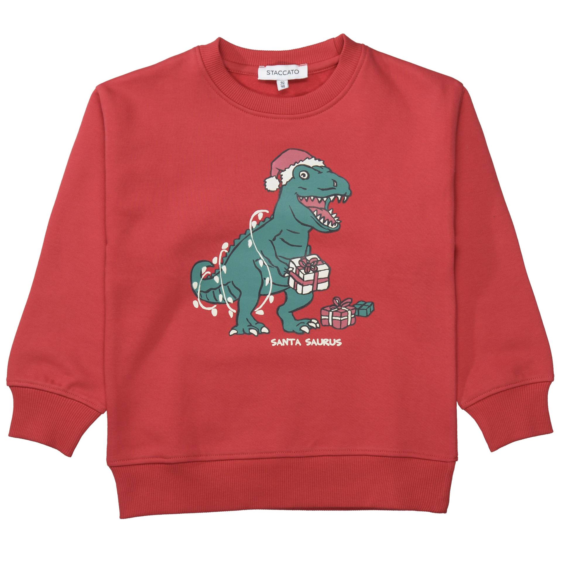 STACCATO - Kn.-Sweatshirt christmas red von STACCATO