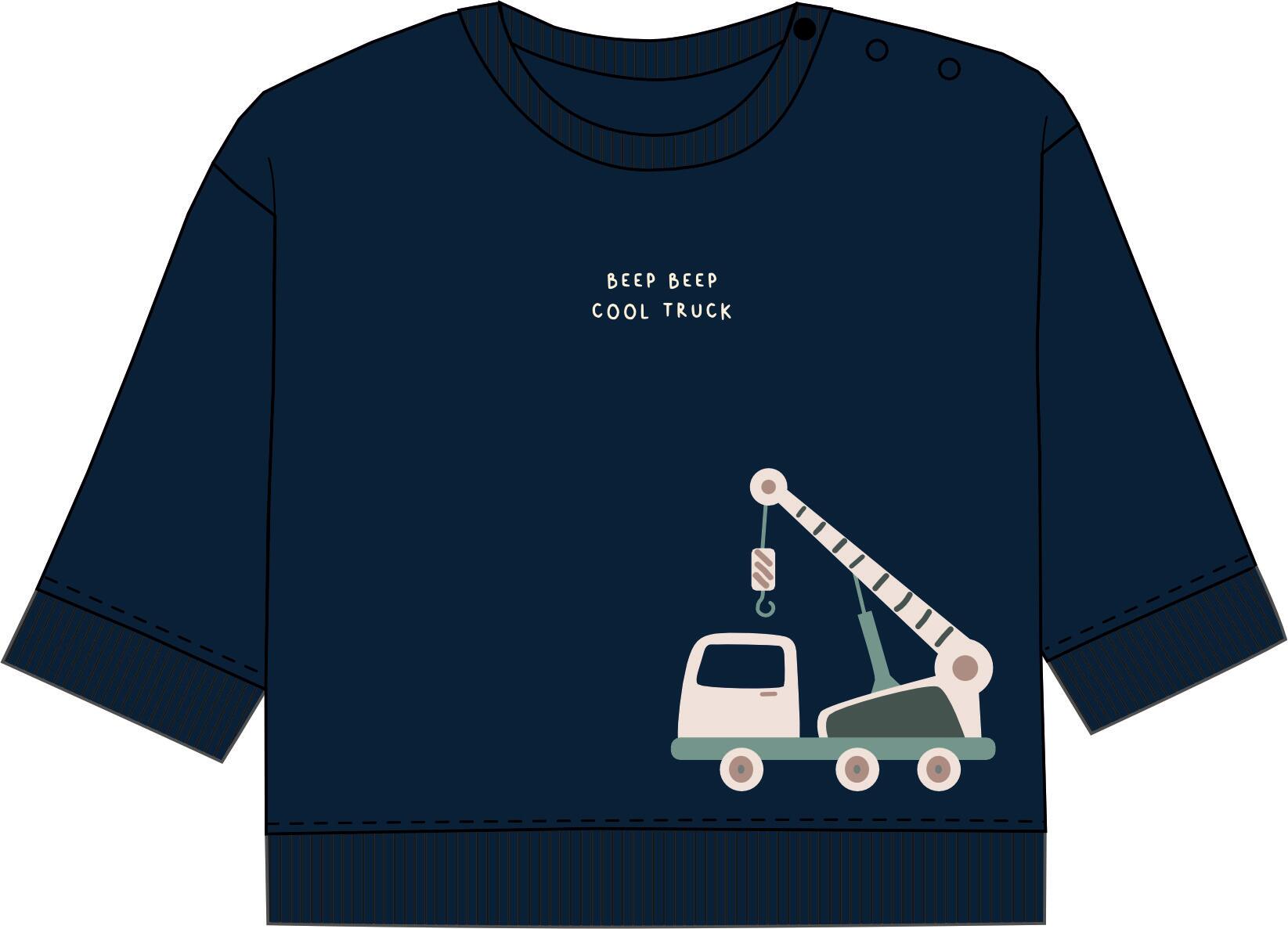 STACCATO - Kn.-Sweatshirt dark marine - Gr. - 80 von STACCATO