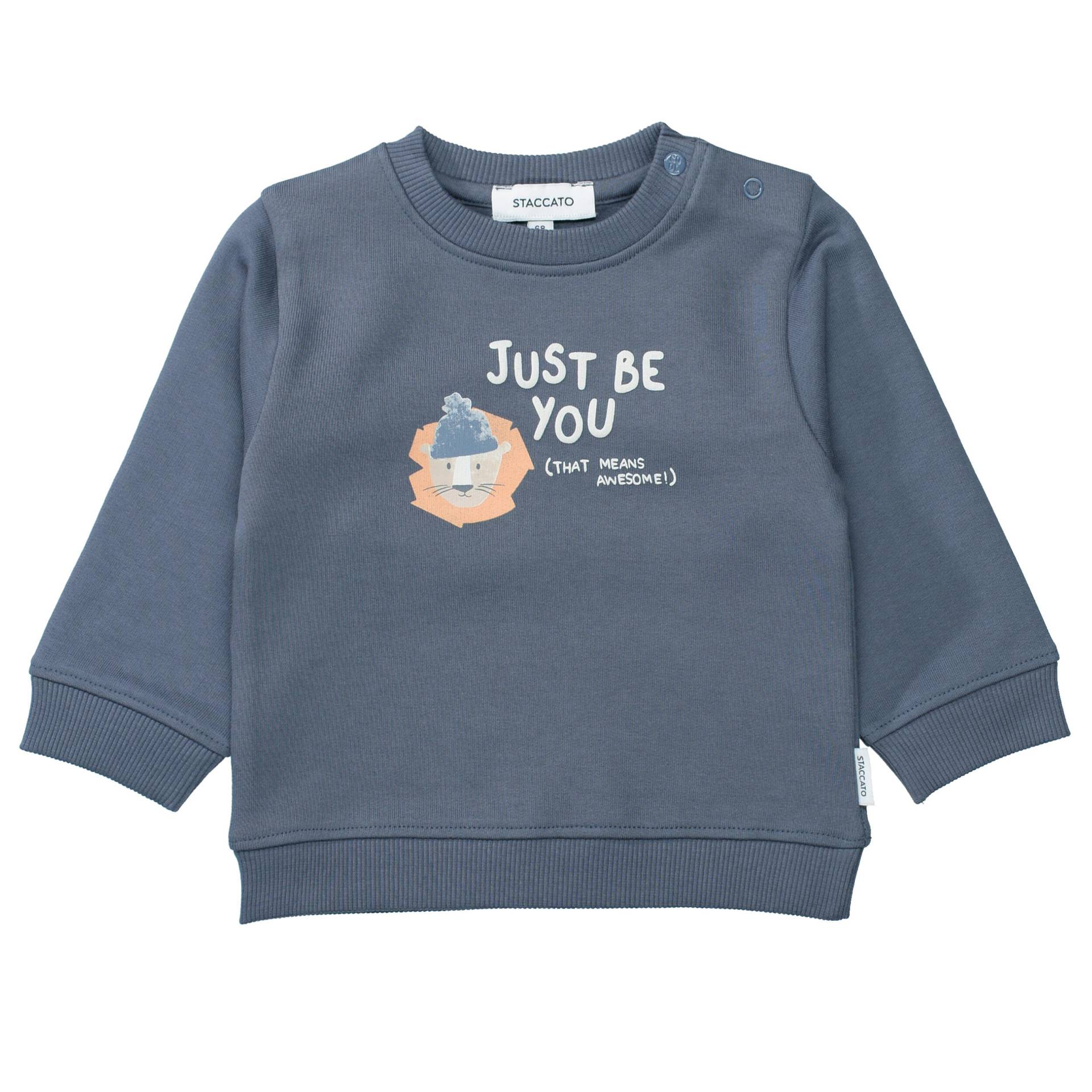 STACCATO - Kn.-Sweatshirt deep denim blue - Gr. - 68 von STACCATO