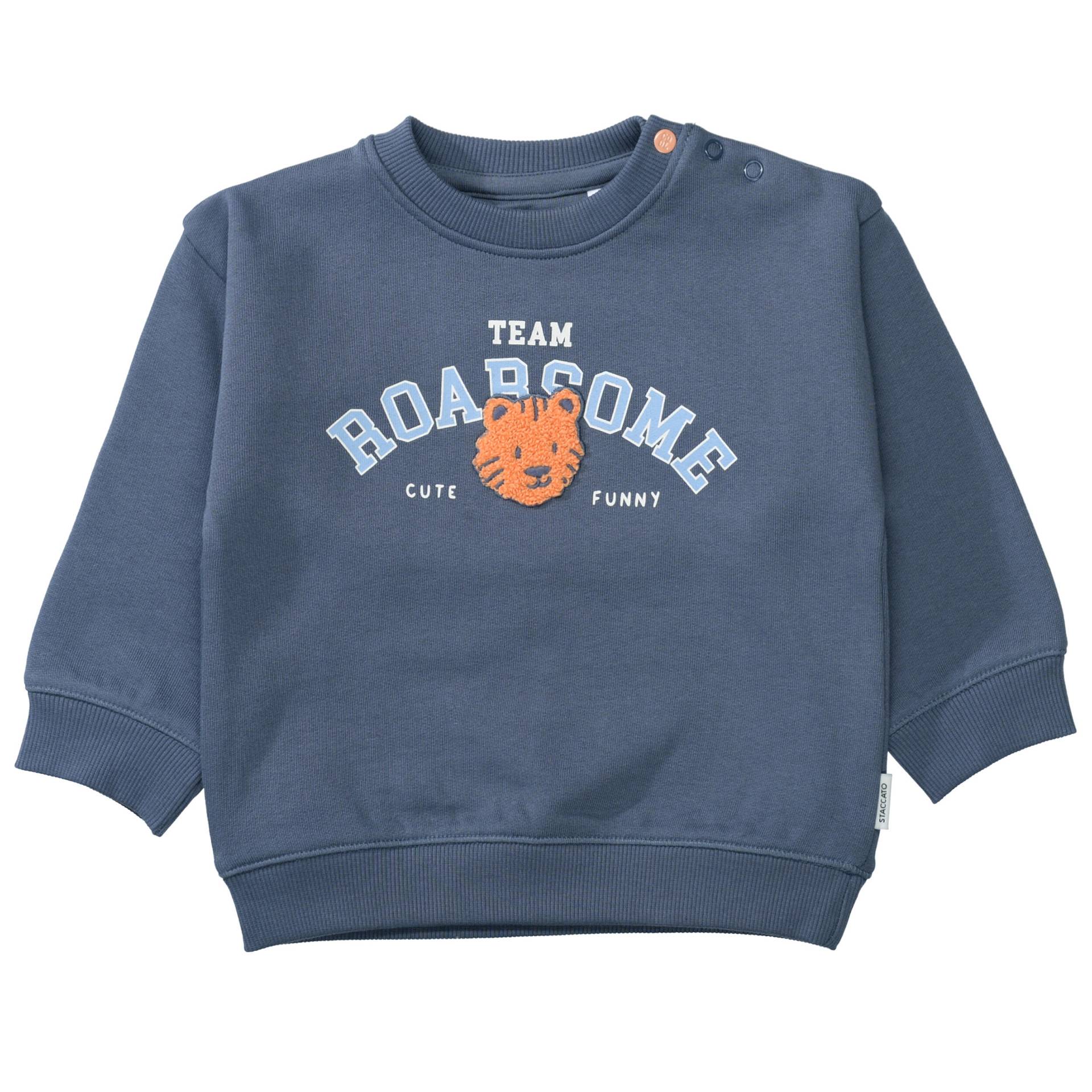 STACCATO - Kn.-Sweatshirt deep denim blue - Gr. - 86 von STACCATO