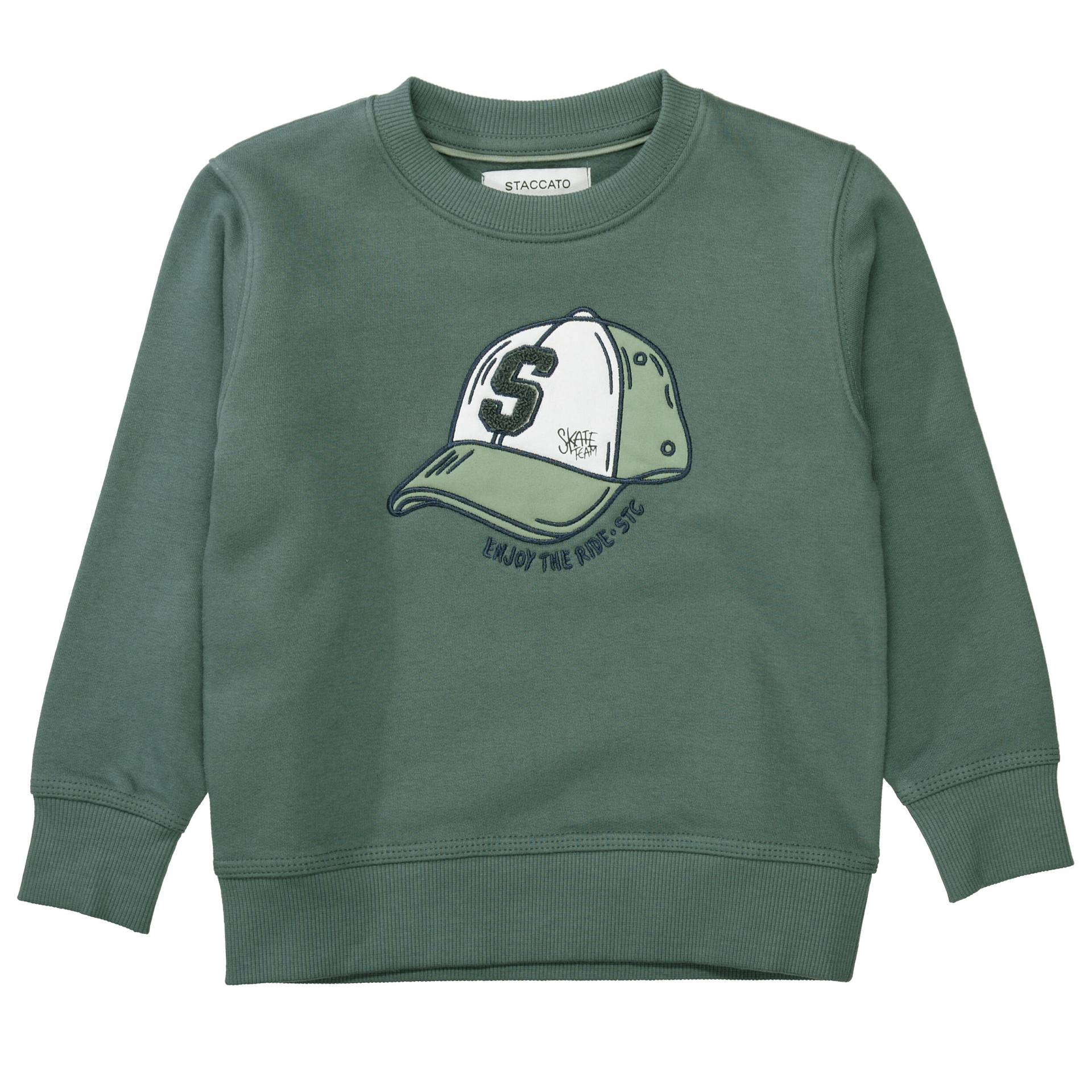STACCATO - Kn.-Sweatshirt deep green von STACCATO