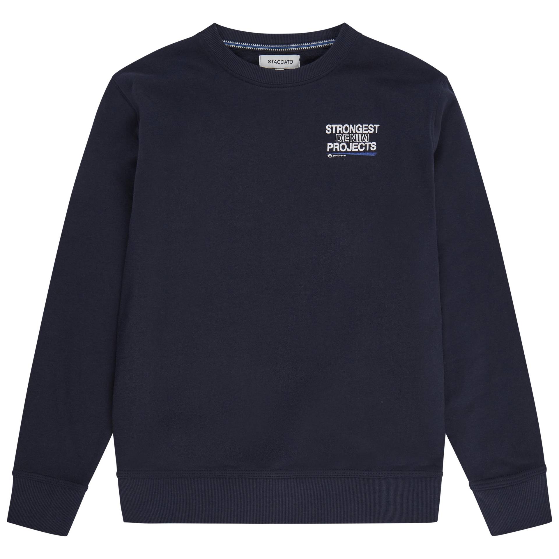 STACCATO - Kn.-Sweatshirt deep navy - Gr. - 176 von STACCATO