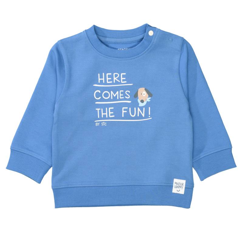 STACCATO - Kn.-Sweatshirt mid blue - Gr. - 80 von STACCATO