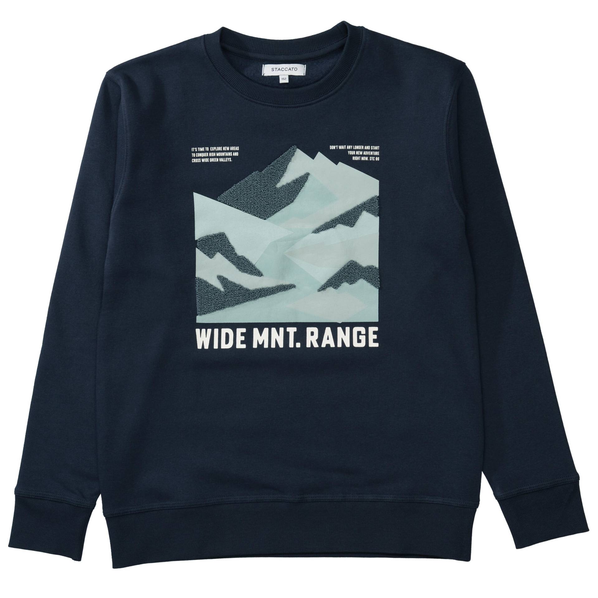 STACCATO - Kn.-Sweatshirt midnight wave - Gr. - 140 von STACCATO