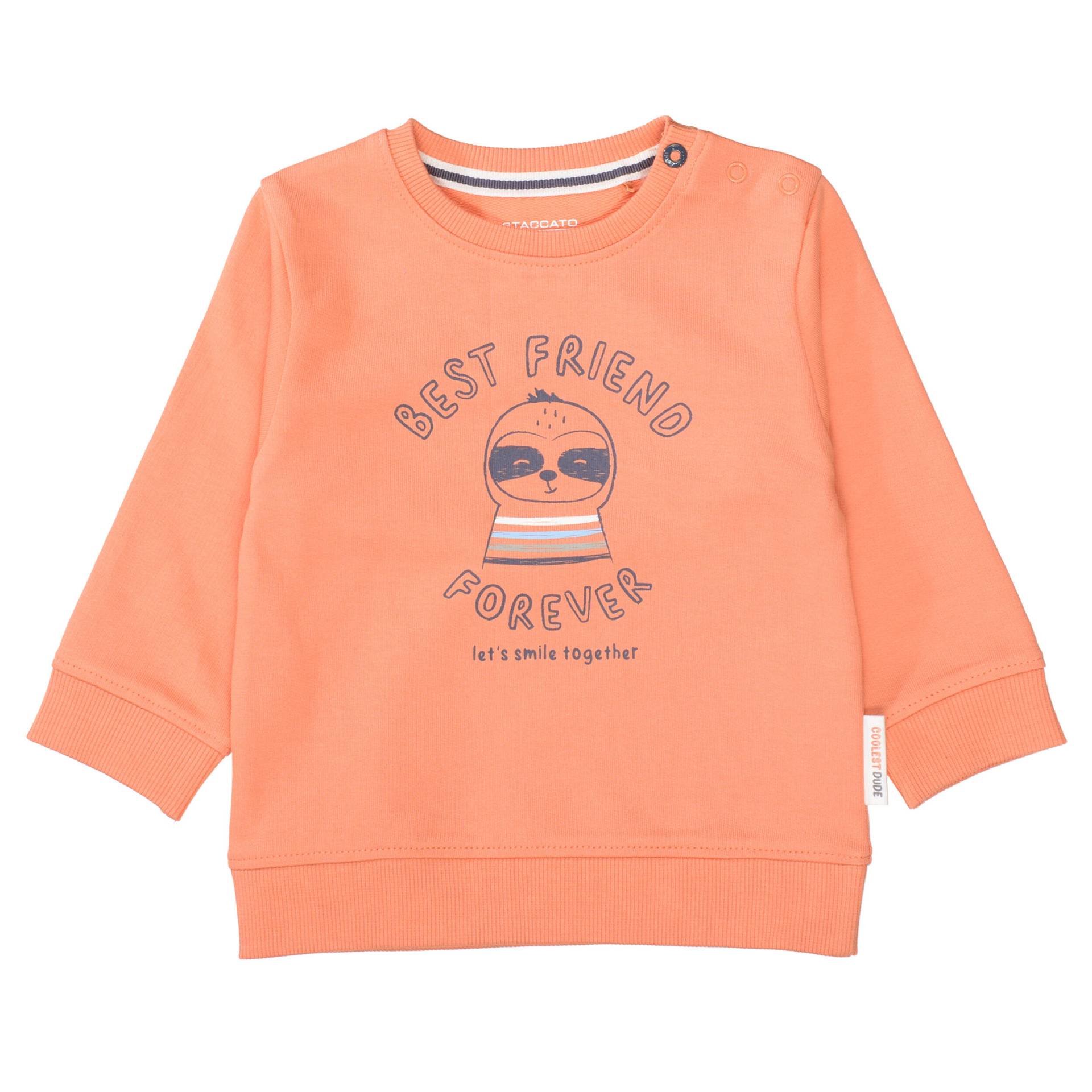 STACCATO - Kn.-Sweatshirt orange - Gr. - 86 von STACCATO