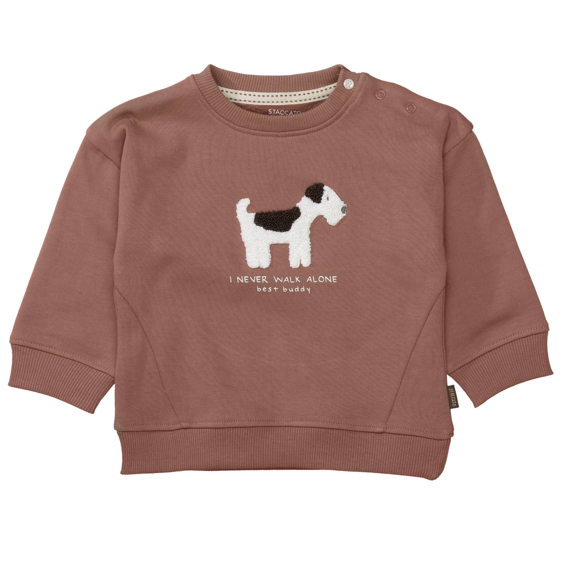STACCATO - Kn.-Sweatshirt rust - Gr. - 68 von STACCATO