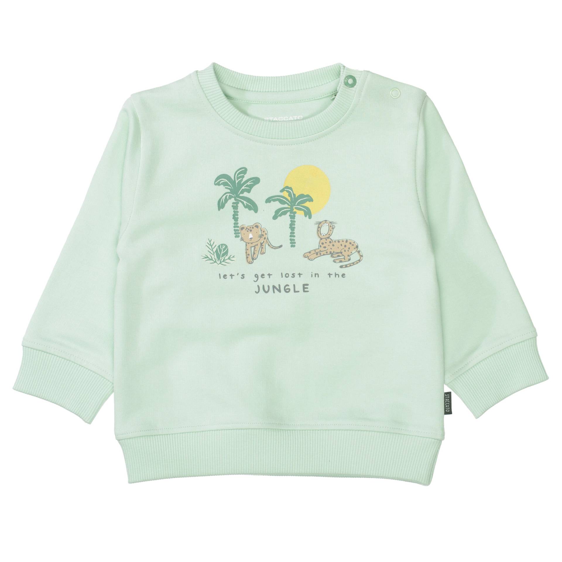 STACCATO - Kn.-Sweatshirt summer green - Gr. - 68 von STACCATO