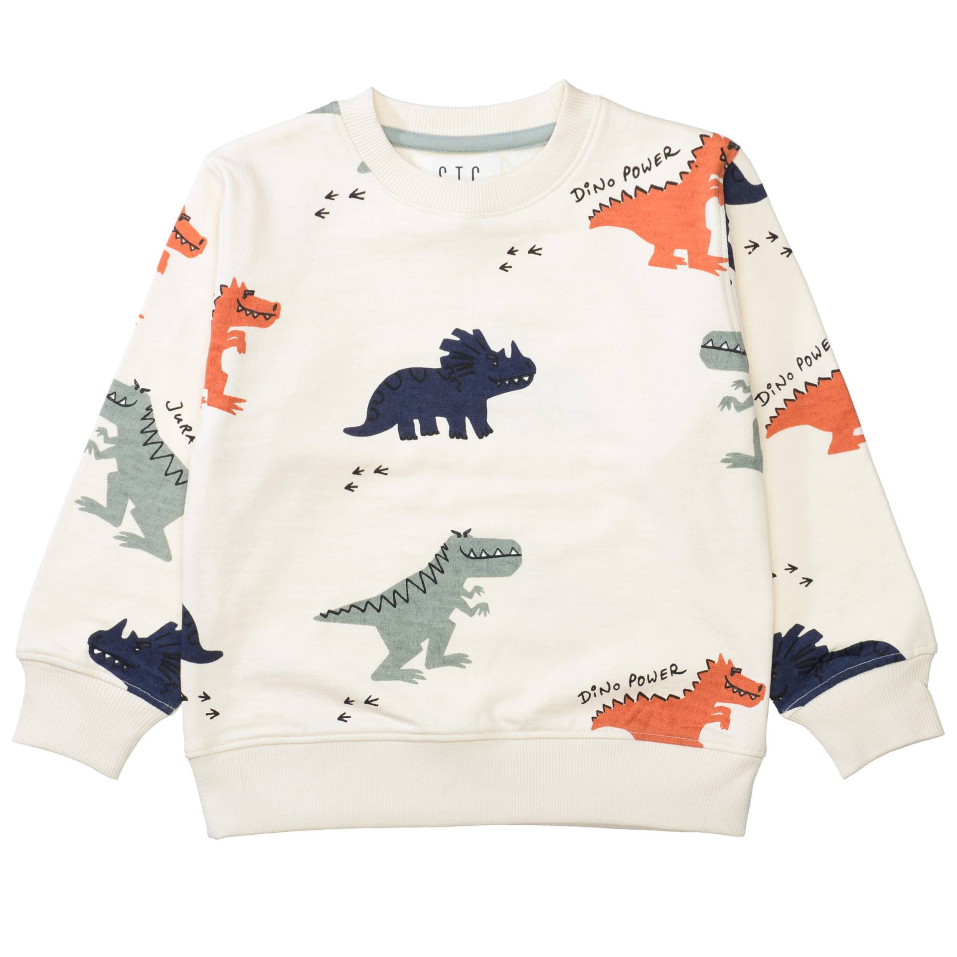 STACCATO - Kn.-Sweatshirt winter white aop von STACCATO