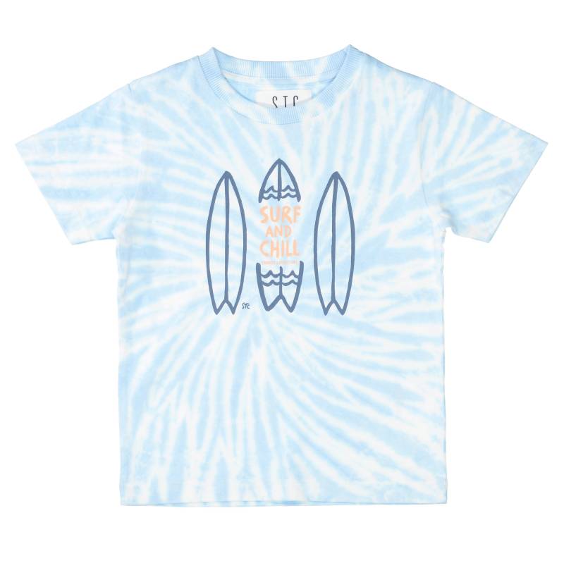 STACCATO - Kn.-T-Shirt, Batik dusty blue batik von STACCATO