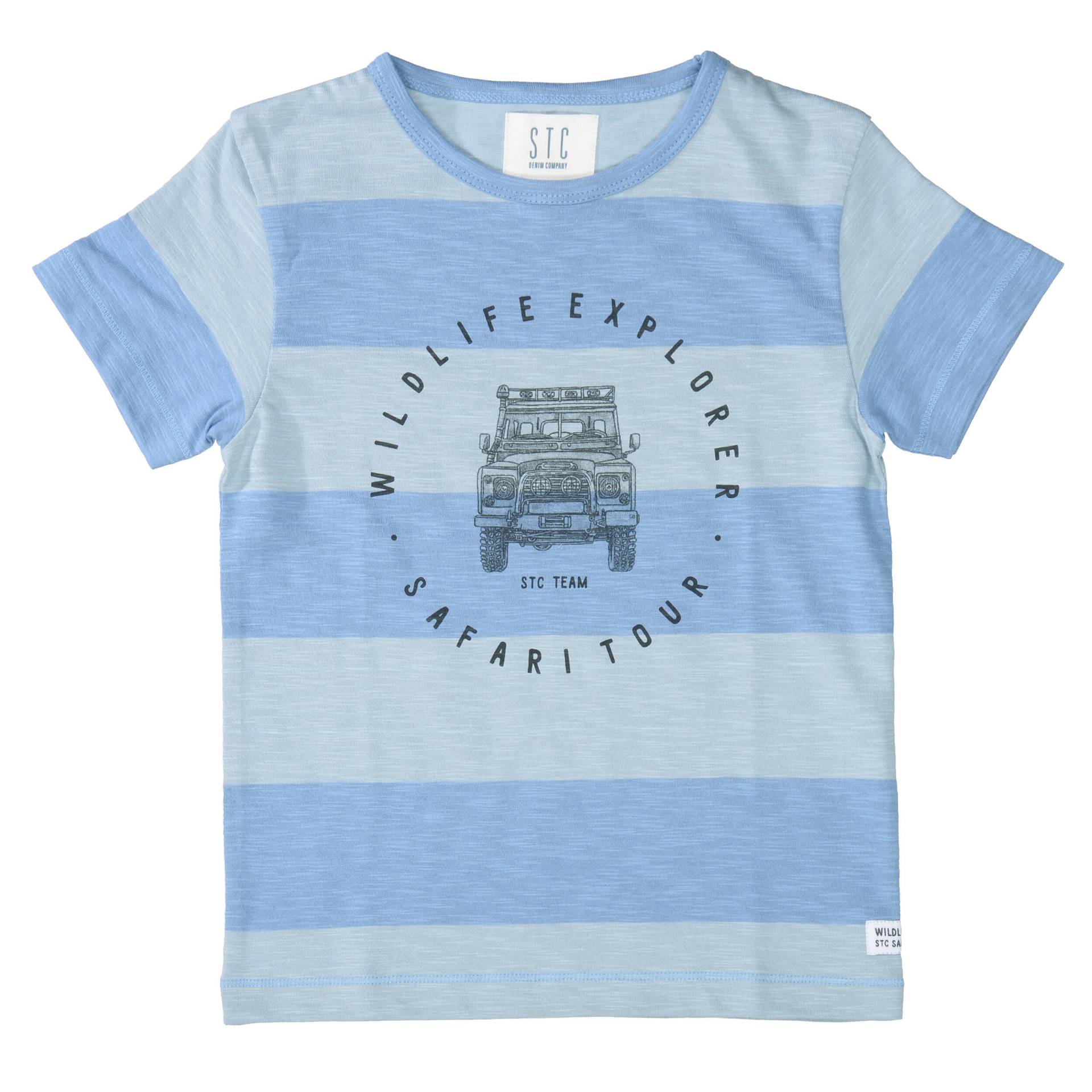 STACCATO - Kn.-T-Shirt, Streifen cloud blue str. von STACCATO