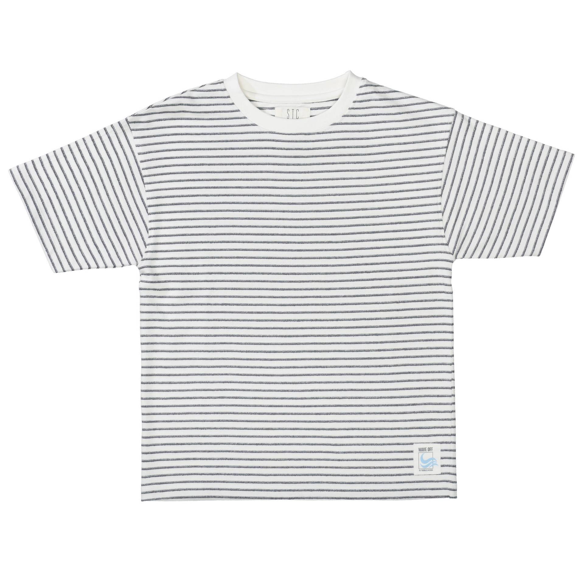 STACCATO - Kn.-T-Shirt, Streifen cream white str - Gr. - 164 von STACCATO