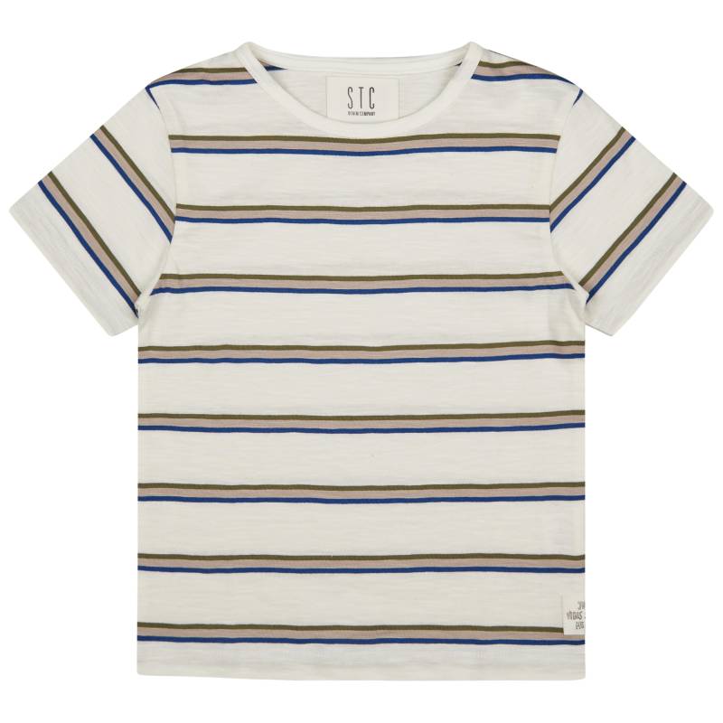 STACCATO - Kn.-T-Shirt, Streifen olive-str. von STACCATO