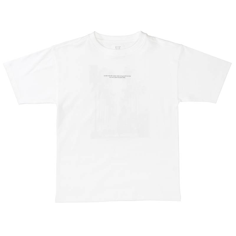 STACCATO - Kn.-T-Shirt, oversized cream white - Gr. - 140 von STACCATO