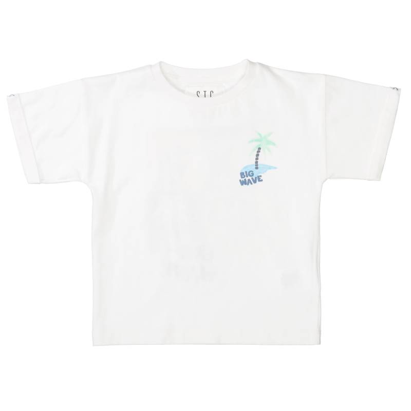 STACCATO - Kn.-T-Shirt, oversized cream white von STACCATO