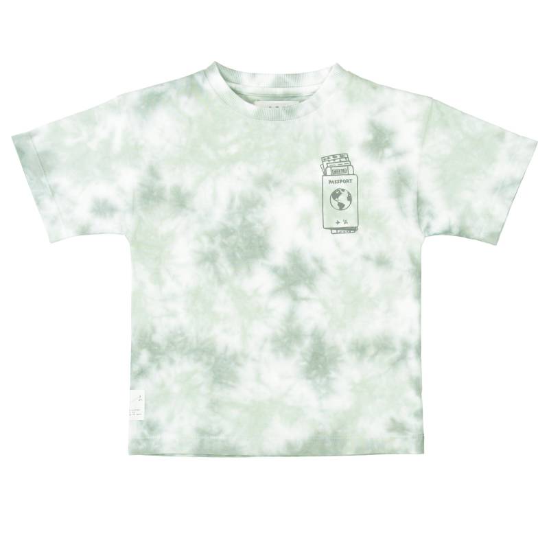 STACCATO - Kn.-T-Shirt, oversized dark mint batik von STACCATO