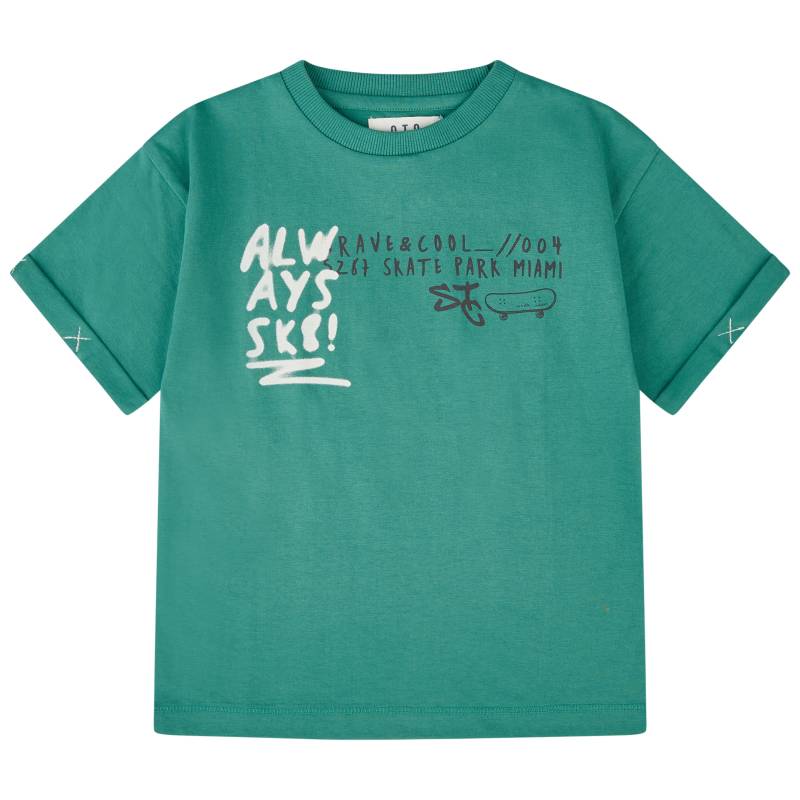 STACCATO - Kn.-T-Shirt, oversized emerald von STACCATO