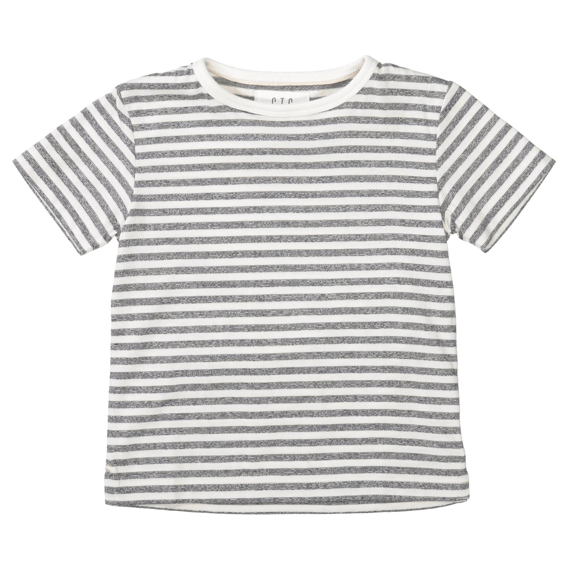 STACCATO - Kn.-T-Shirt, oversized soft graphite str. von STACCATO