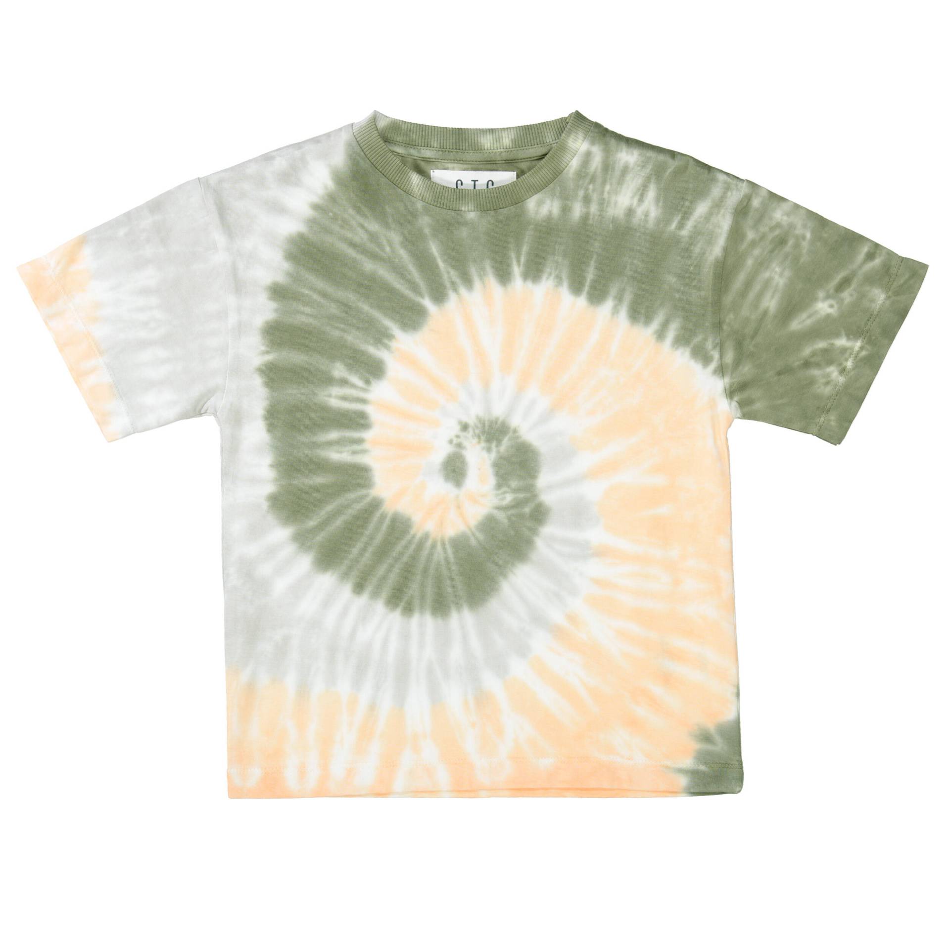 STACCATO - Kn.-T-Shirt, oversized soft orange batik von STACCATO