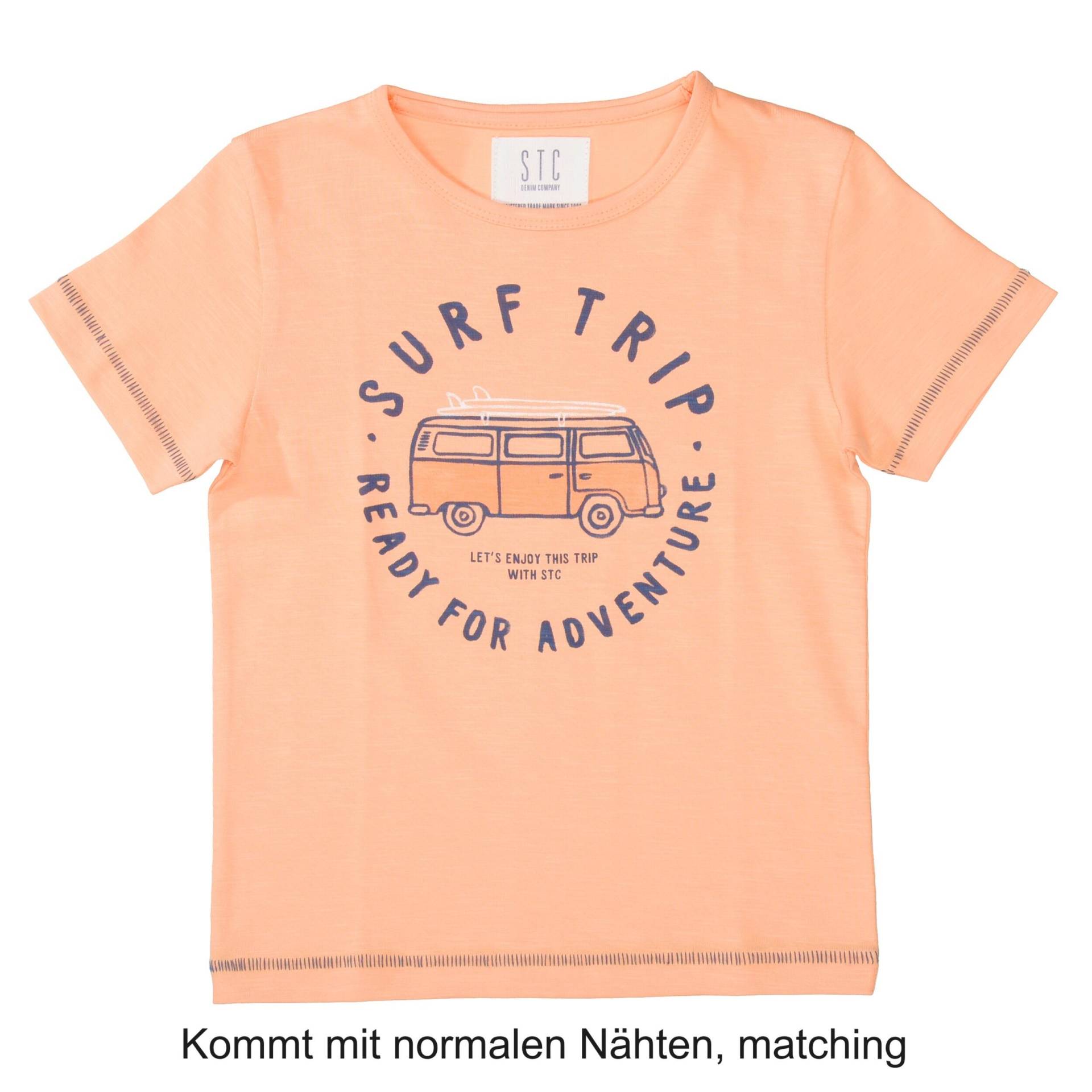 STACCATO - Kn.-T-Shirt bright peach von STACCATO