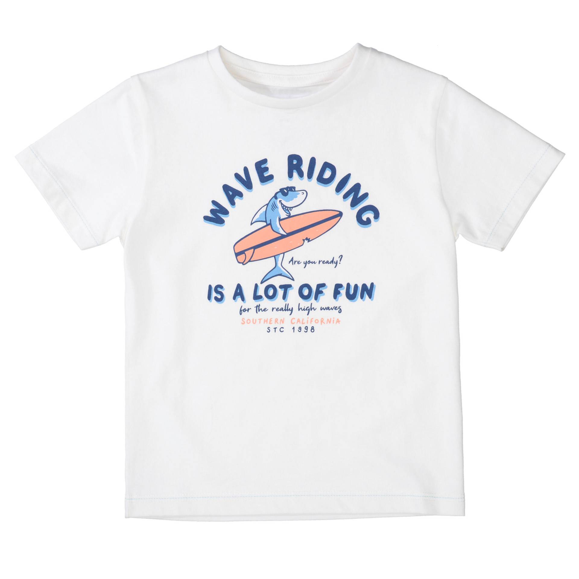 STACCATO - Kn.-T-Shirt cream white von STACCATO