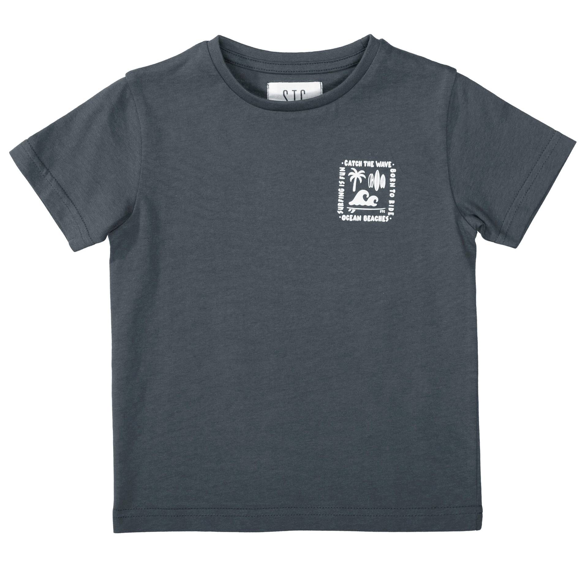 STACCATO - Kn.-T-Shirt dark anthra von STACCATO