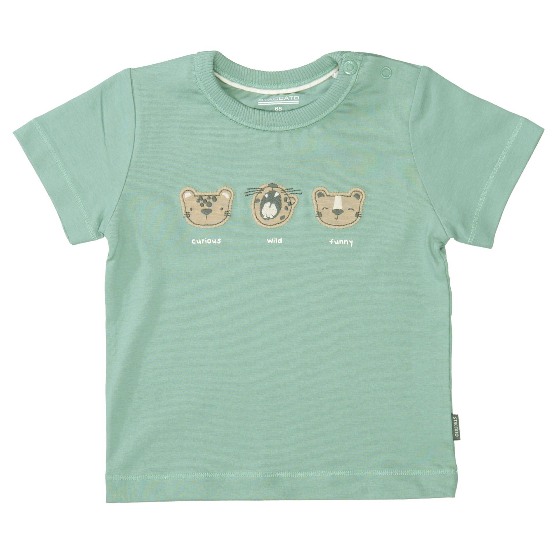 STACCATO - Kn.-T-Shirt dark green - Gr. - 68 von STACCATO